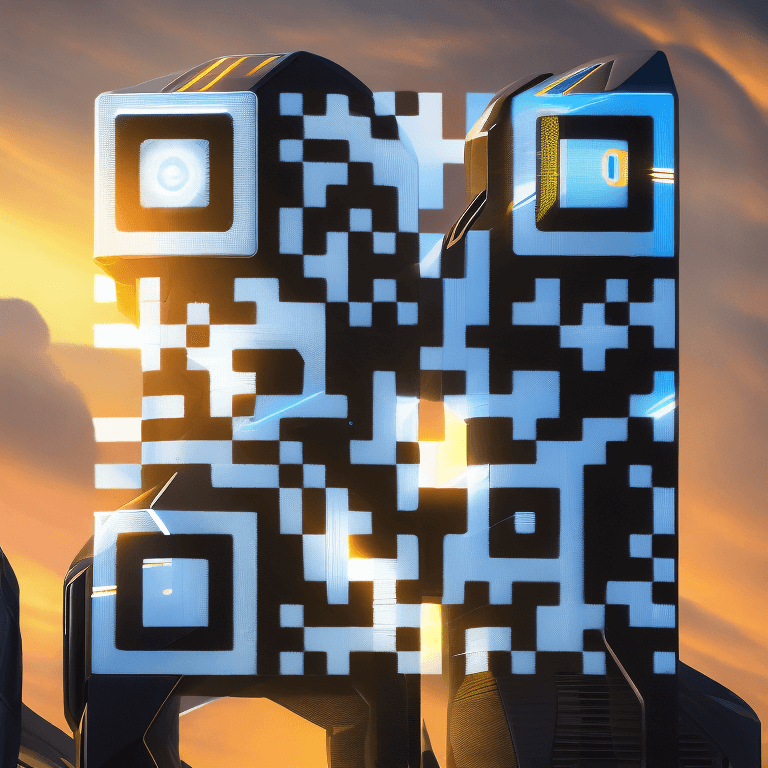 AI Qr code example nr #6